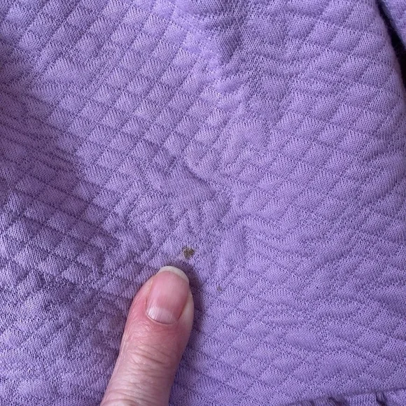 Hanna Andersson Purple Dress and Heart Sweater Set - Picture 8 of 16